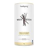 foodspring Whey Protein Pulver Vanille – Mit 24g Eiweiß zum