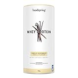 foodspring Whey Protein Pulver Vanille – Mit 24g Eiweiß zum