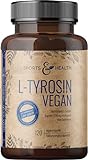 L-Tyrosin Vegan Mit 120 Kapseln Und Tagesdosierung Von 1000 mg Durch 2