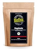 Biotiva Hagebuttenpulver Bio, 500g - EU Ernte - aus ganzen Hageb