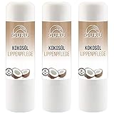 Guru Kokosöl Lippenpflege -Coconut Kiss- Lipstick, Lippenbalsam