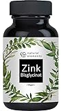 Zink 25mg - 365 Tabletten - Premium: Zink-Bisglycinat (Zink-Chelat)