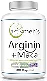 aktivmen´s Arginin + Maca hochdosiert - für stark aktive Männer,