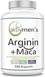 aktivmen´s Arginin + Maca hochdosiert - für stark aktive Männer -