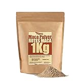 NUTRI UP Maca Pulver 1Kg - von der roten Macawurzel – 100%