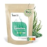 nur.fit BIO Spirulina Pulver 500g – rein natürliches Pulver a